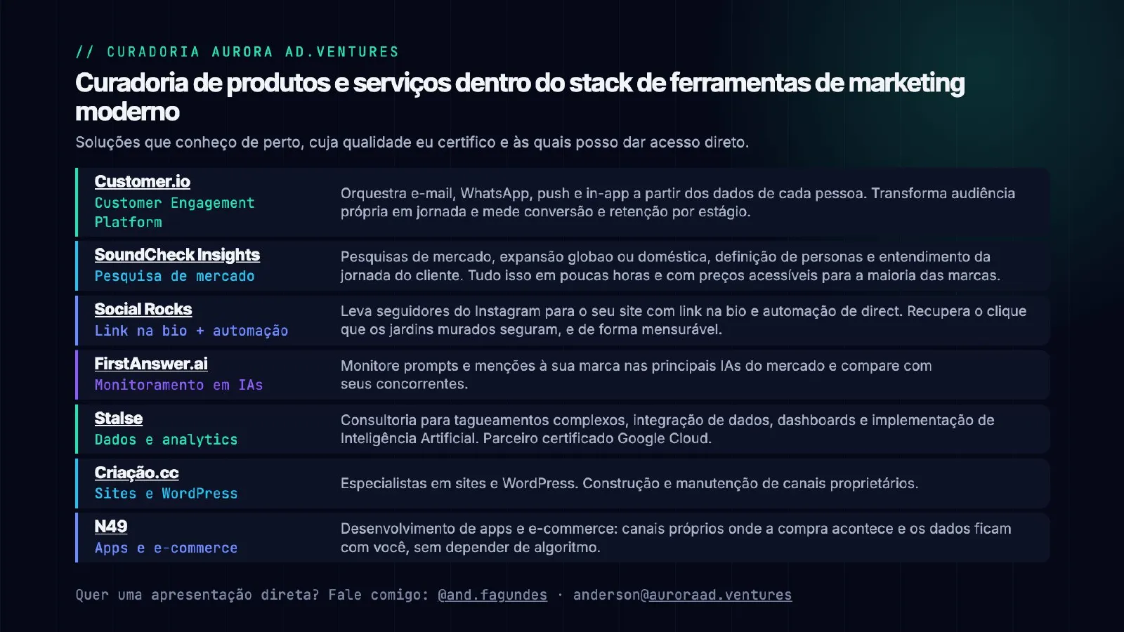 O tráfego sumiu. E agora? — slide 43